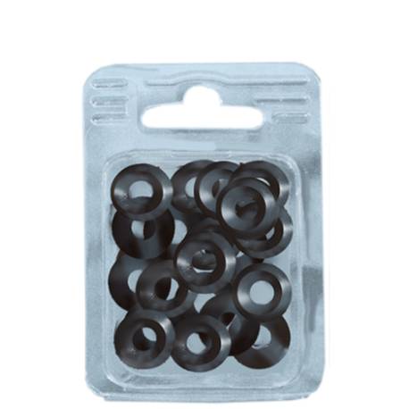 Piulite fixare husa, negru, diametru 5-6mm, 10 bucati
