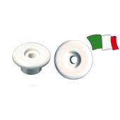 Nasturi rotunzi pentru fixare prelata 19mm, alb, 10 bucati