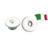 Nasturi rotunzi pentru fixare prelata 19mm, alb, 10 bucati