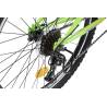 Bicicleta copii MTB-FS RICH Alpin R2449A, roti 24", Verde/Albastru/Portocaliu