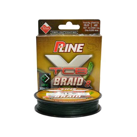 Fir textil P-LINE X TCB Braid 8, 0.18mm, 14.5kg, 270m