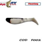 Shad RELAX Kopyto Floating 7.5cm, culoare F002, 4buc/blister