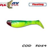 Shad RELAX Kopyto Floating 7.5cm, culoare F059, 4buc/blister