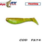Shad RELAX Kopyto Floating 7.5cm, culoare F274, 4buc/blister