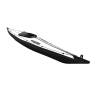Caiac pliabil NAUTIRAID CROSS 405 PVC cu cadrul din aluminiu, 405x65cm, 1 persoana, Stabilaris inclus