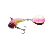 Tail spinner JACKALL Deracoup 1/4oz 7g Pink Black Crown