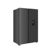 Frigider side-by-side Tesla RB5210FHXE, 529L, InoxInverter, E, Dozator apa, NoFrost, display LED