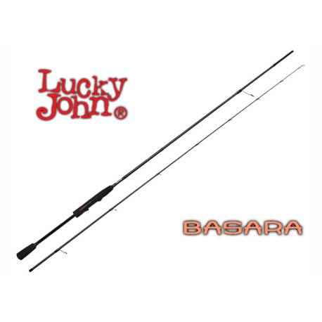 Lanseta spinning LUCKY JOHN Basara 802MLEF, 2.44m, 5-20g, 2 tronsoane