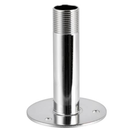 Baza rotunda pentru antena GLOMEX, inox AISI316, 106mm