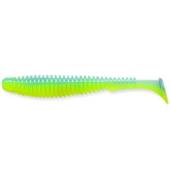 Naluca FISHUP U-Shad 10.1cm, nr.206 Sky Chartreuse, 8buc/plic