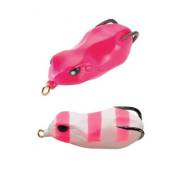 Broasca siliconica TIEMCO Vajra Frog FRG-60 6cm 30 Striped Pink