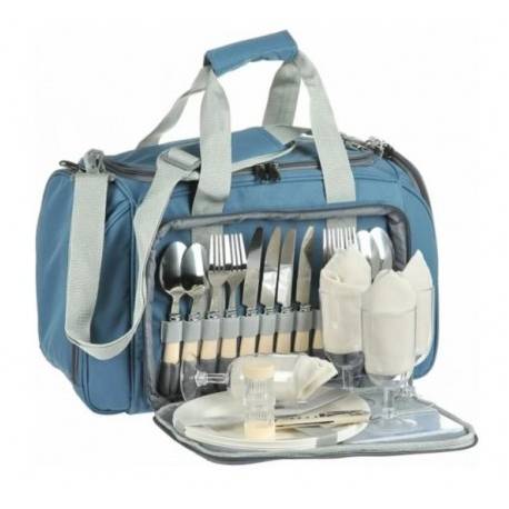 Geanta frigorifica NORFIN Vardo, 20L cu set de vesela si accesorii picnic