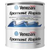 Chit epoxidic VENEZIANI Epomast Rapido filler light grey 0.5L