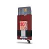 Portofel smart card VICTORINOX Iconic Red, 10 functii
