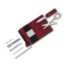 Portofel smart card VICTORINOX Iconic Red, 10 functii