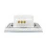 Intrerupator dublu cu touch si dimmer PNI SafeHome DIM202, 2X700W, Live Wire