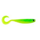 Shad MUSTAD MEzashi Curly Tail Minnow 9cm, culoare Chart&Chart, 6buc/plic