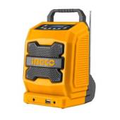 Radio portabil INGCO CJRLI2001, 20V aux/bluetooth 4.0, fara acumulator
