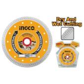 Disc diamantat continuu ultra subtire INGCO Industrial 115x0.8mm