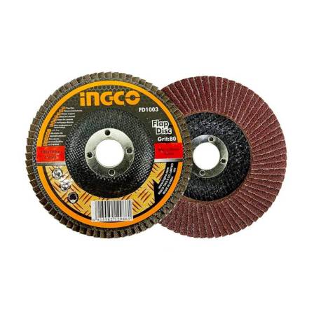 Disc lamelar pentru slefuit INGCO 125mm Maro P60