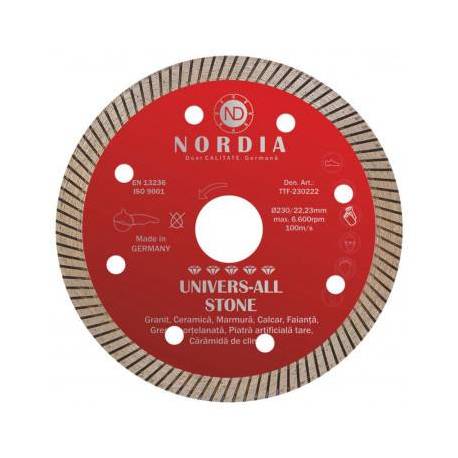 Disc NORDIA UNIVERS-ALL STONE, 350mm