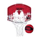 Mini panou baschet WILSON NBA Team Chi Bulls, 28.5 x 24cm