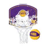 Mini panou baschet WILSON NBA team LA Lakers, 28.5 x 24cm