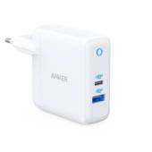 Incarcator de retea ANKER PowerPort PD+ 2, USB-C, USB-A, 35W, Alb