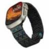 Curea smartwatch PITAKA Dreamland ChromaCarbon Stairs, pentru Apple Watch seriile 1 - 9 / SE / Ultra