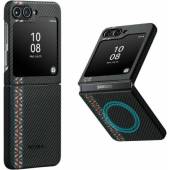 Husa smartphone PITAKA MagEZ 3, 600D Aramida, Samsung Galaxy Z Flip 5, MagSafe, Rhapsody