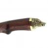 160 mm blade,rosewood pakkawood,brass guard and wild boar head cap Muela WILDBOAR-16R