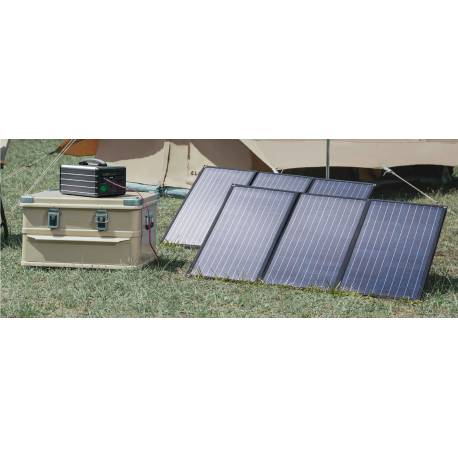 Pachet centrala electrica portabila ZENDURE Superbase 600M cu panou solar pliabil 200W