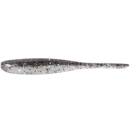 Gume KEITECH Shad Impact Smoke Shiner 39, 5cm, 12 buc/plic