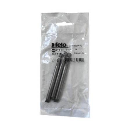 Set 3 biti FELO seria Industrial profil Drept, E6.3, 8.0x1.2mm, 100mm