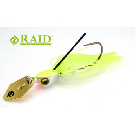 Skirt jig RAID Maxx Blade Speed 14g 08 Chart Back Pearl