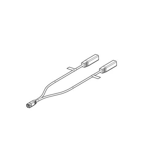 Cablu separator HUMMINBIRD 9 M SILR Y 76cm pentru HELIX Side Imaging Stanga/Dreapta