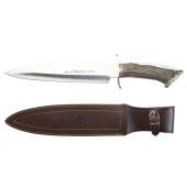 270mm blade, deer Crown stag handle, stainless steel guard MUELA REHALA-27S