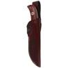 Cutit full tang MUELA HUSKY-11RM, lama 11cm, maner Micarta si Lemn Rosewood