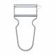 Curatator legume Victorinox REX, Metal, 6.0900