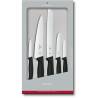 Set 5 cutite de bucatarie Victorinox, 6.7133.5g, Negru