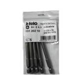 Set 5 biti FELO seria Industrial profil Plus Minus, E6.3, Z2, 73mm