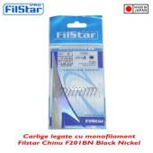 Carlige legate FILSTAR F201BN Chinu, 50cm, 0.16mm, Nr.8, 10buc/plic