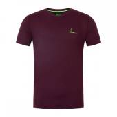 TRICOU KORDA MINIMAL TEE BURGUNDY MAR.S