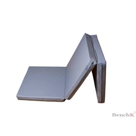 Saltea fitness pliabila BENCHK, gri, 180x60cm