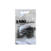 Set 10 biti FELO seria Industrial profil patrat, C6.3, SQ 0 (1.75mm), 25mm