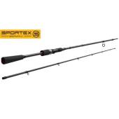 Lanseta spinning SPORTEX BLACK PEARL MAXX ULR 2.10m, 2-9g, 2 tronsoane