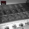 Gratar pe gaz cu 5.1 arzatoare Grill Chef Landmann 05855 grile din inox, sear burner