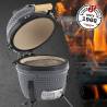 Gratar pe carbuni LANDMANN Kamado Mini - Grey