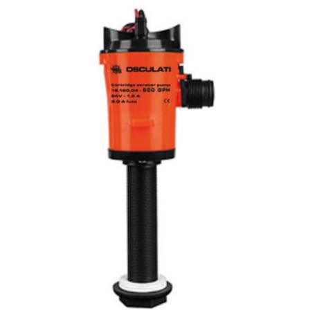 Pompa centrifuga in-line OSCULATI Europump pentru aerisire rezervor livewell