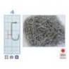 Carlig jig MEITO HOOKS, nr.4 1000buc/bulk
